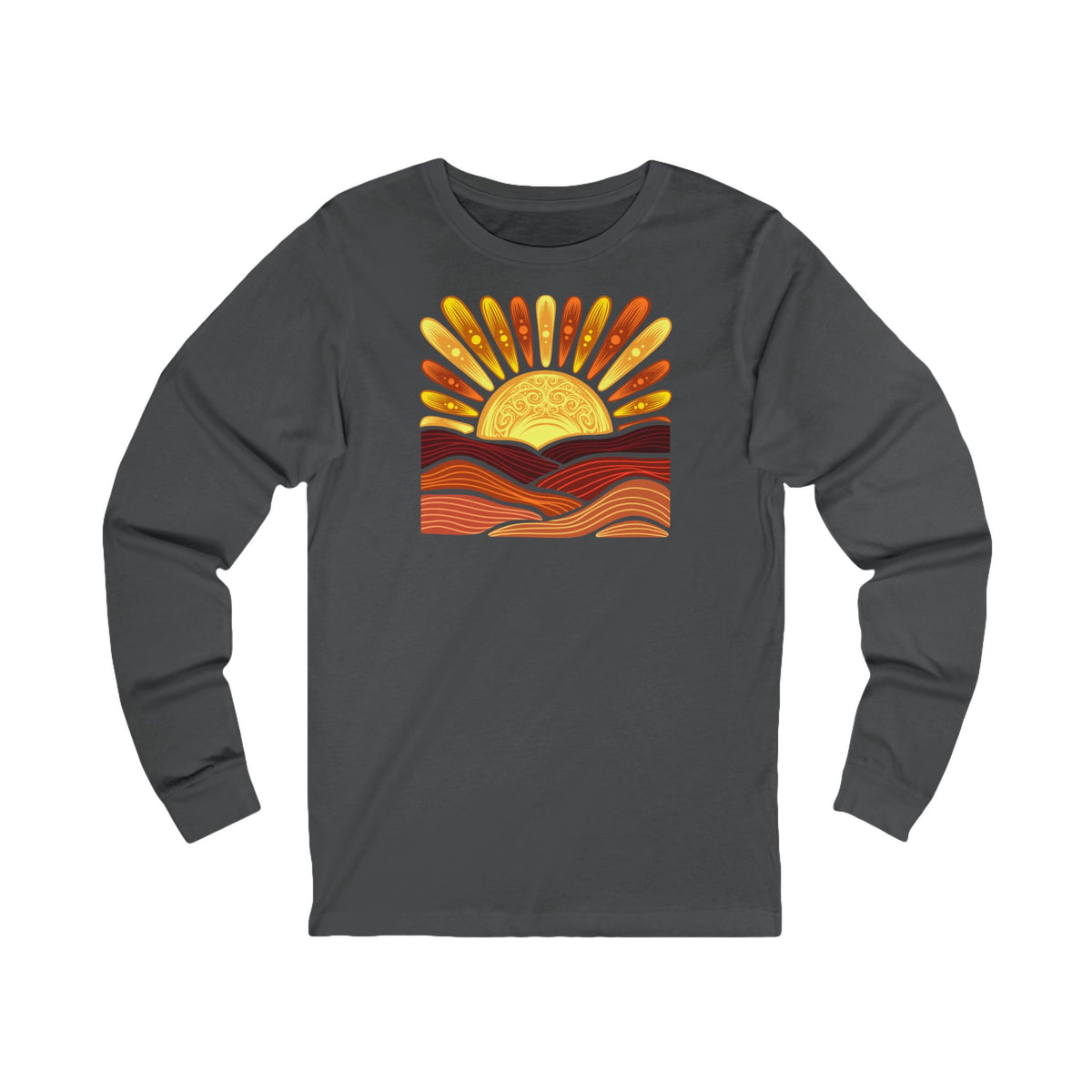 Golden Coast Sunset Long Sleeve | Deluxe Long Sleeve