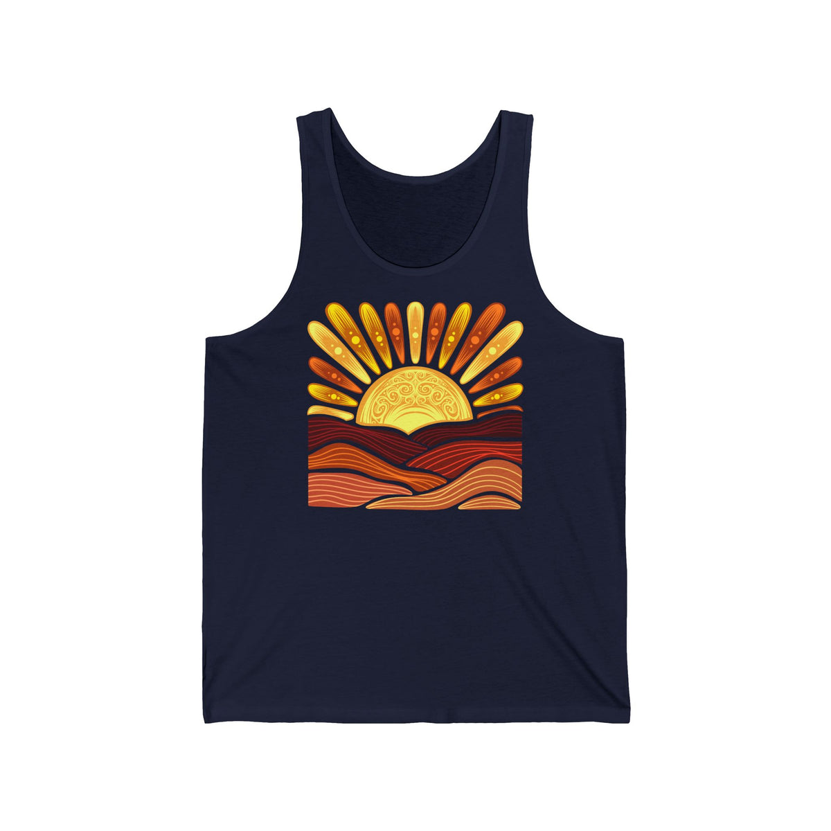 Golden Coast Sunset Tank | Deluxe Tank