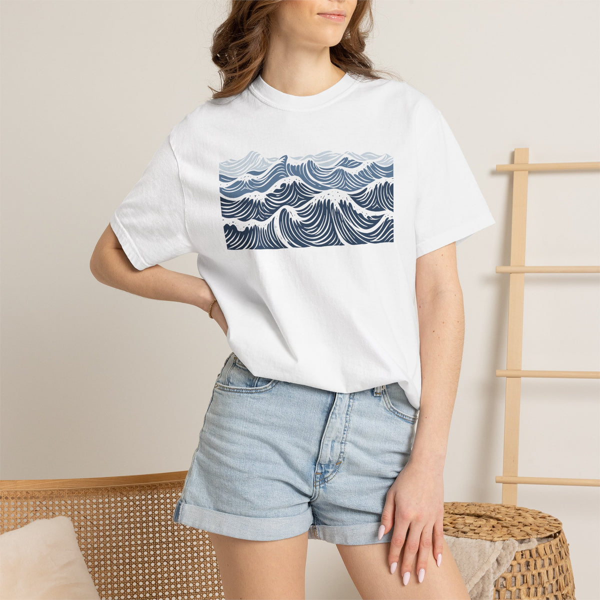 Ocean Waves | Deluxe Comfort Colors® T-Shirt