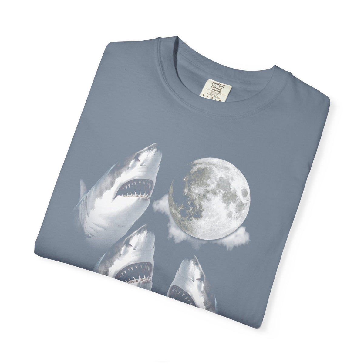 Vintage Shark Moon | Deluxe Comfort Colors® T-Shirt