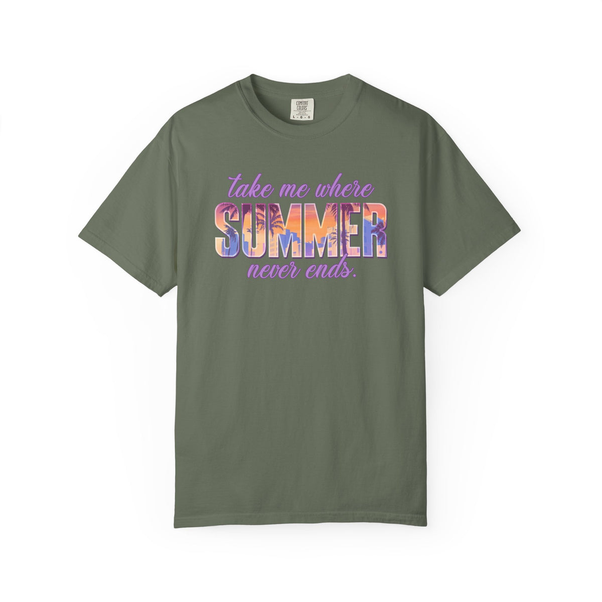 Summer Never Ends | Deluxe Comfort Colors® T-Shirt