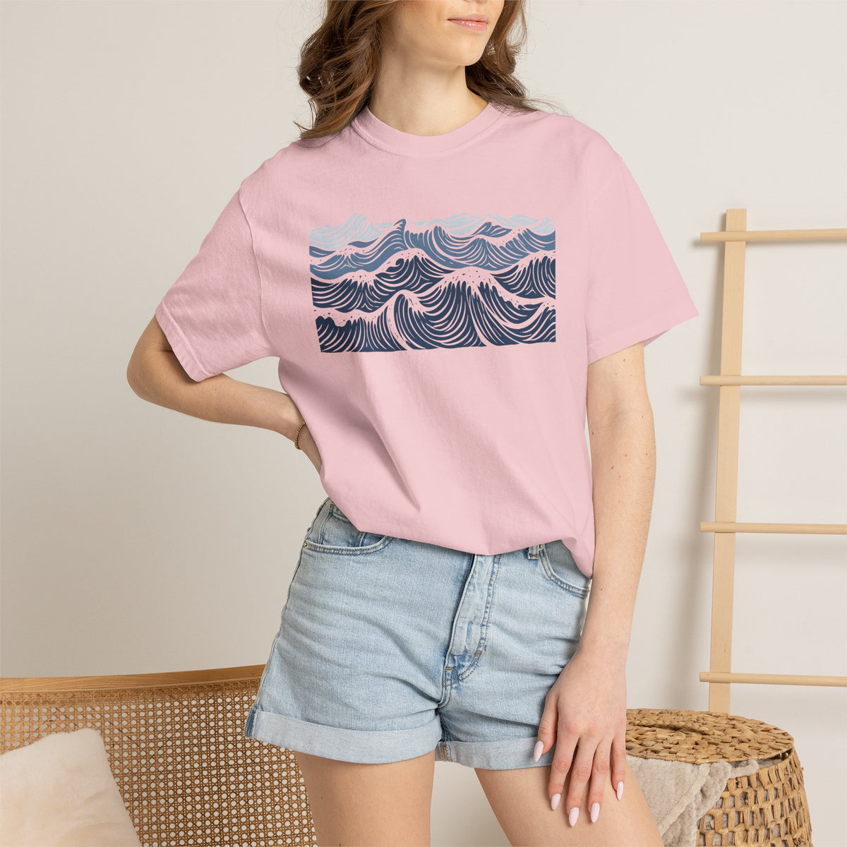 Ocean Waves | Deluxe Comfort Colors® T-Shirt