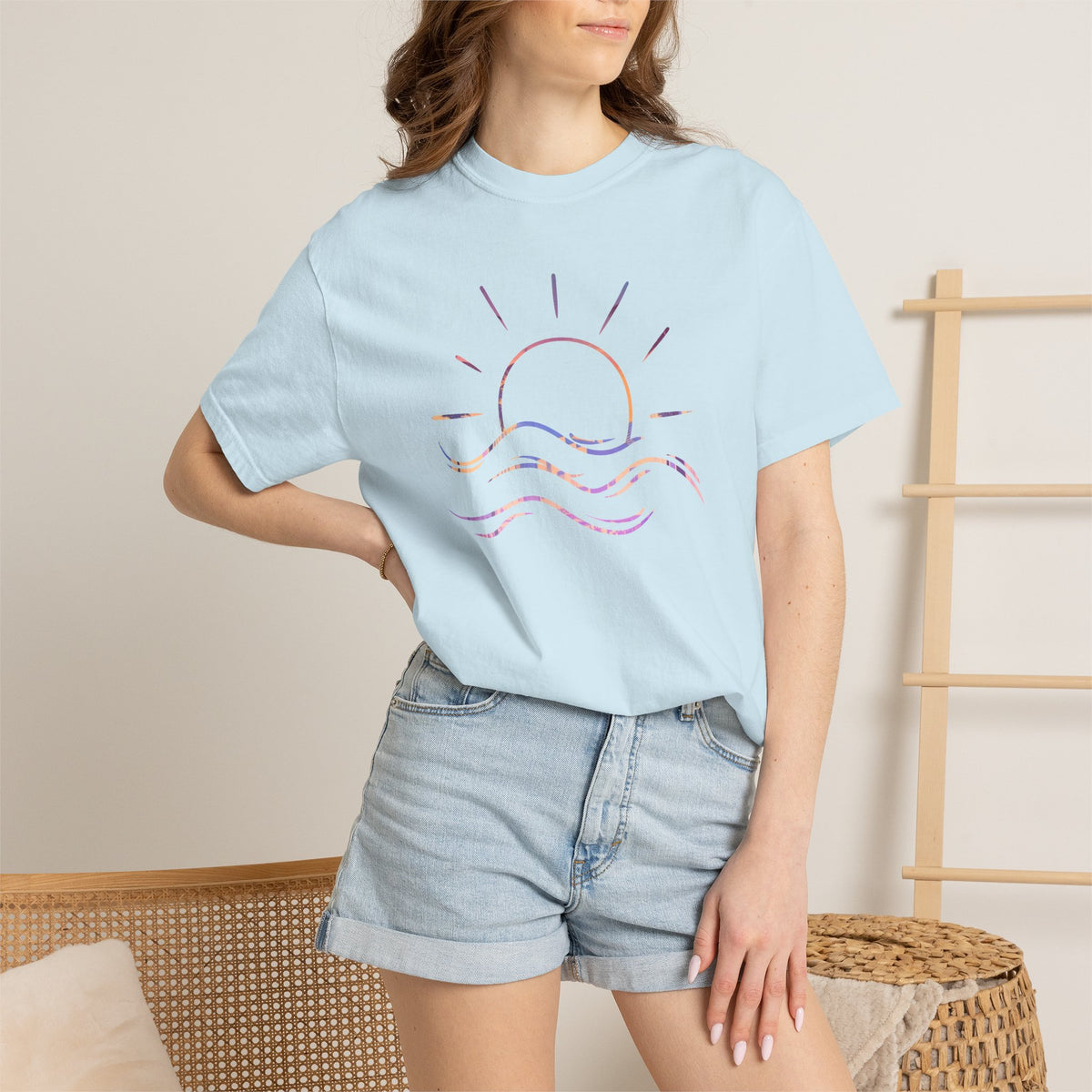 Ocean Sun | Deluxe Comfort Colors® T-Shirt