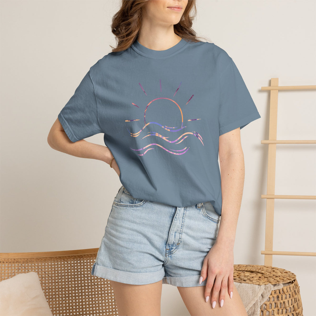 Ocean Sun | Deluxe Comfort Colors® T-Shirt