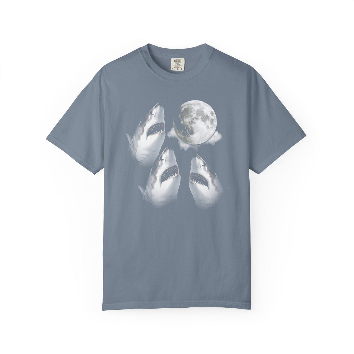 Vintage Shark Moon | Deluxe Comfort Colors® T-Shirt