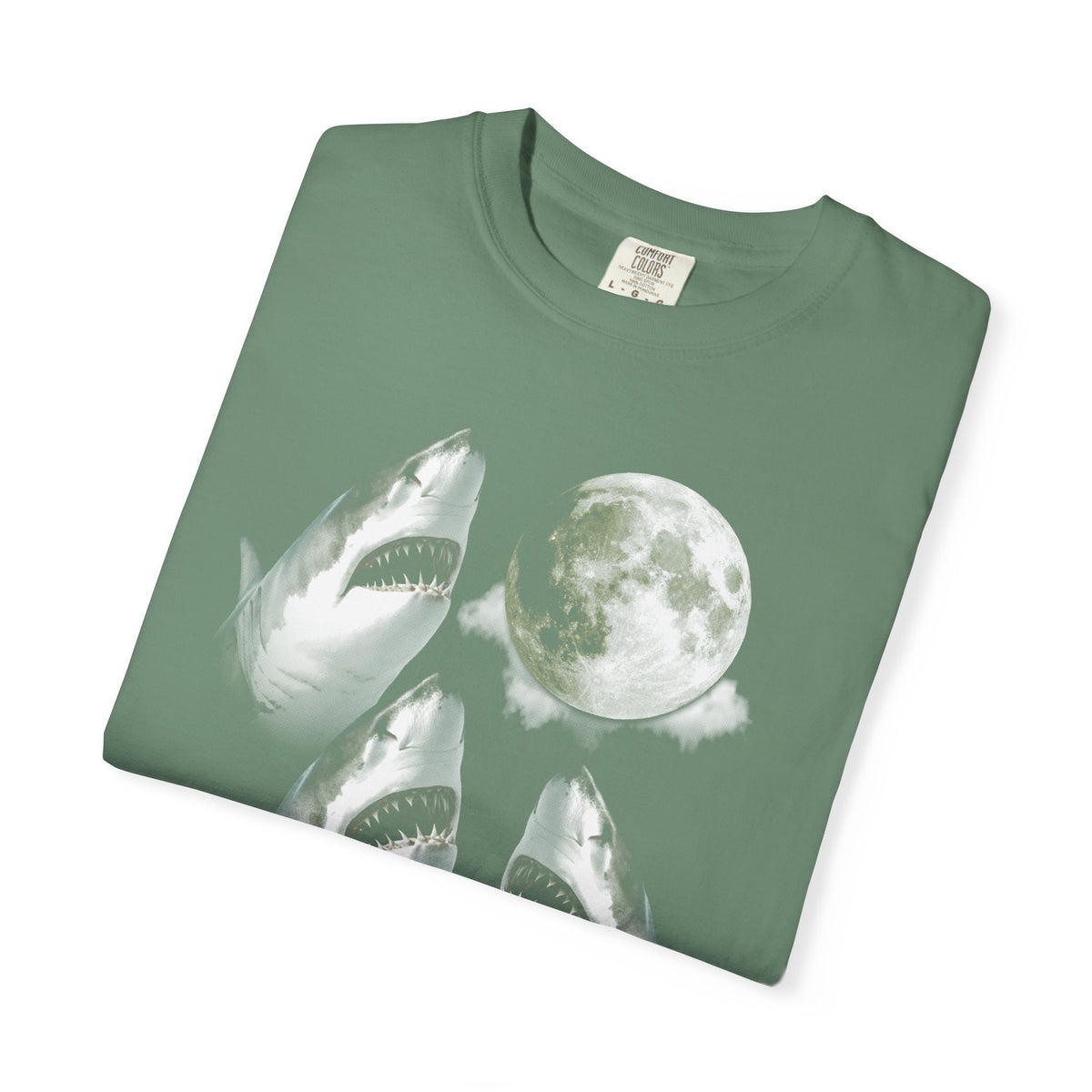 Vintage Shark Moon | Deluxe Comfort Colors® T-Shirt
