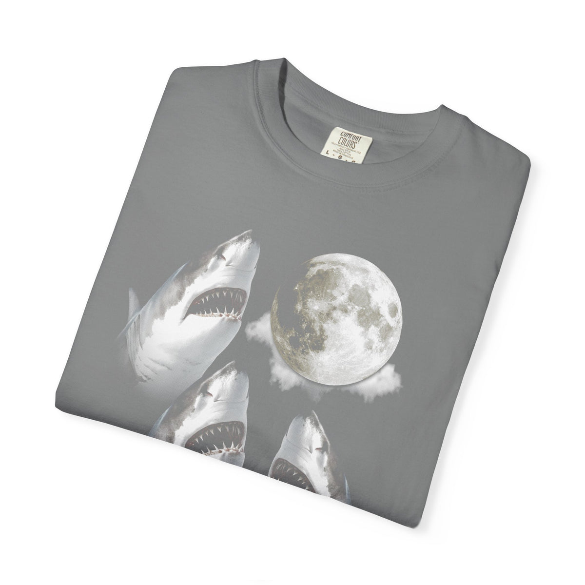 Vintage Shark Moon | Deluxe Comfort Colors® T-Shirt