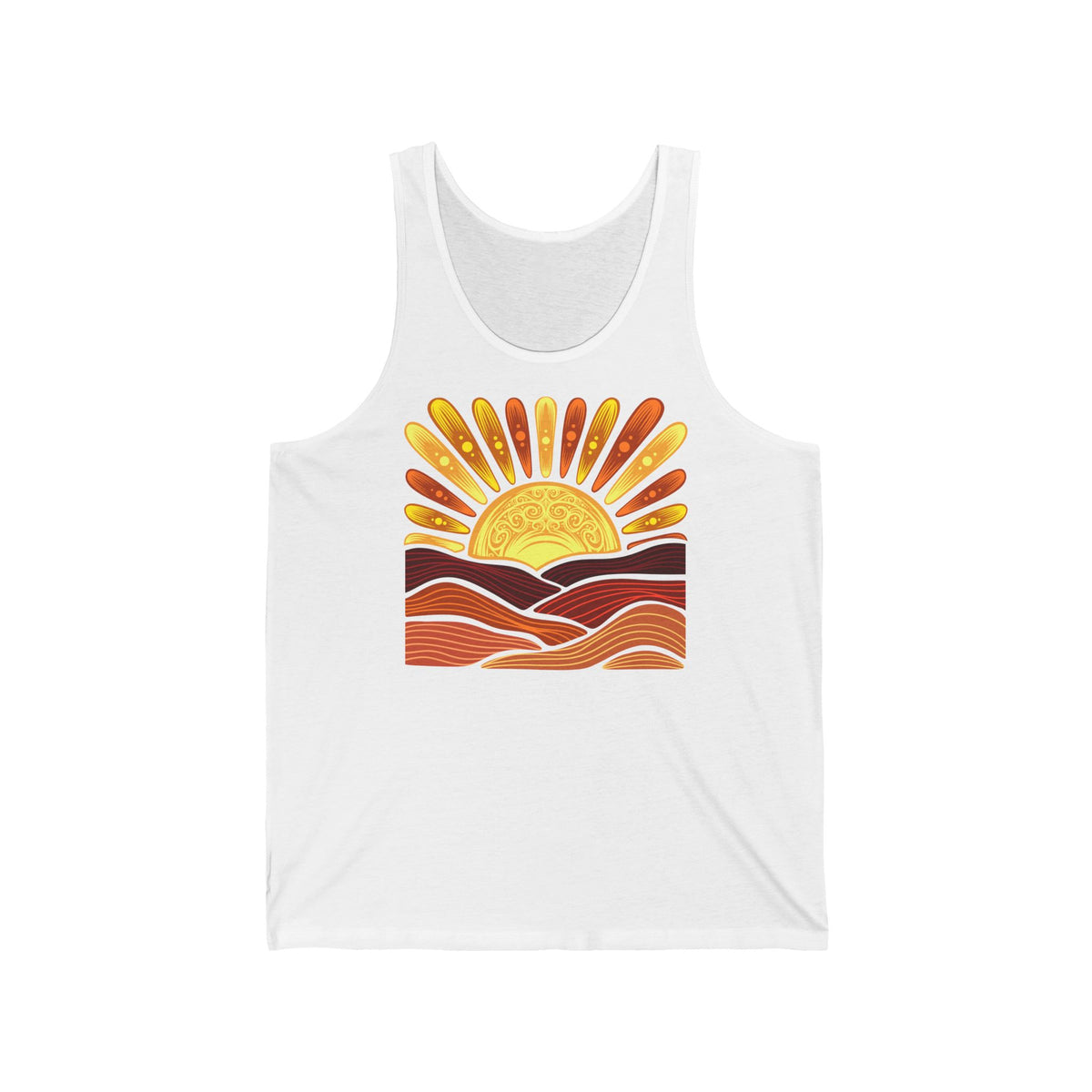 Golden Coast Sunset Tank | Deluxe Tank