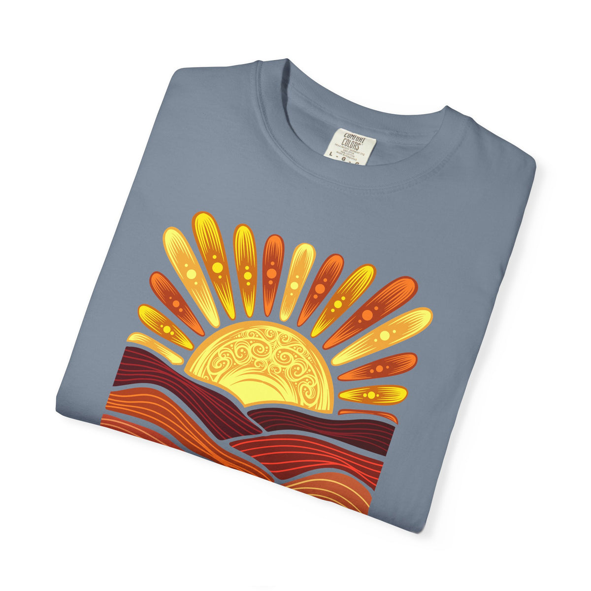 Golden Coast Sunset Tee| Deluxe Comfort Colors® T-Shirt