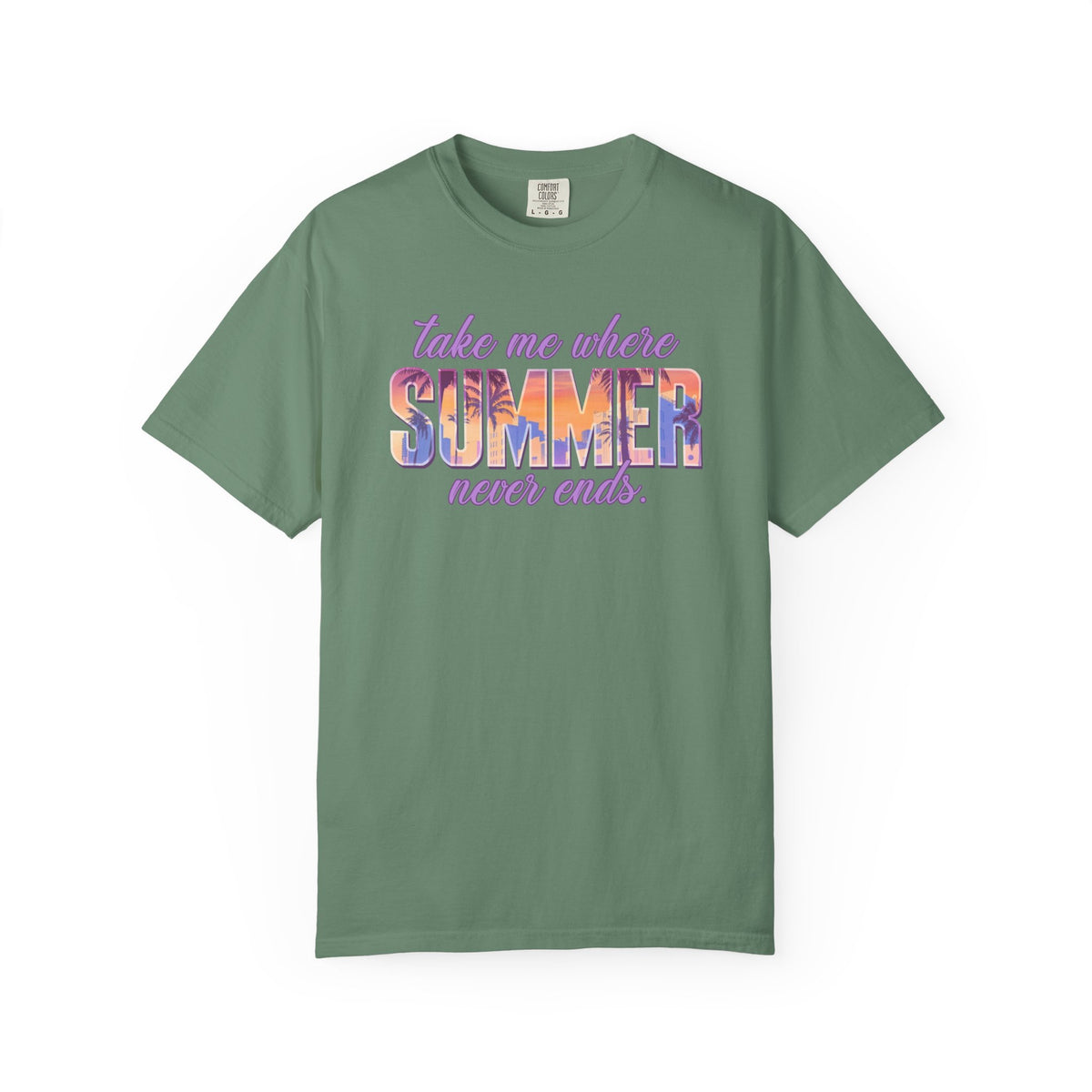 Summer Never Ends | Deluxe Comfort Colors® T-Shirt