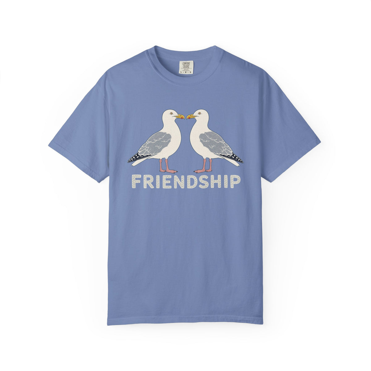Herring Gull Friendship T-Shirt | Coastal Seabird Graphic Tee