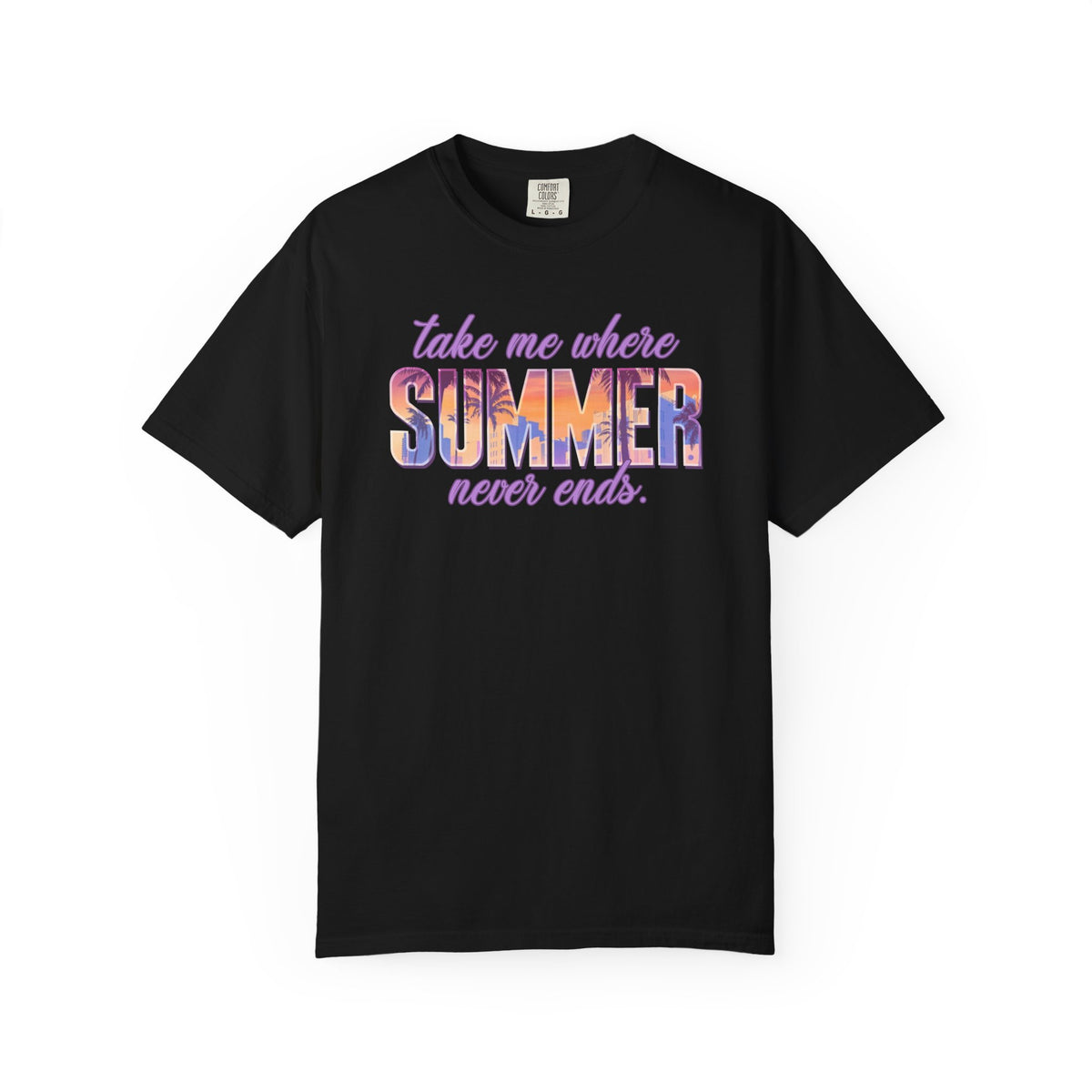 Summer Never Ends | Deluxe Comfort Colors® T-Shirt