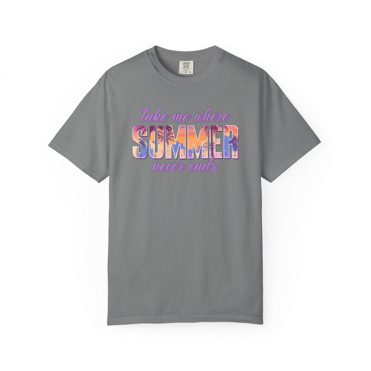 Summer Never Ends | Deluxe Comfort Colors® T-Shirt