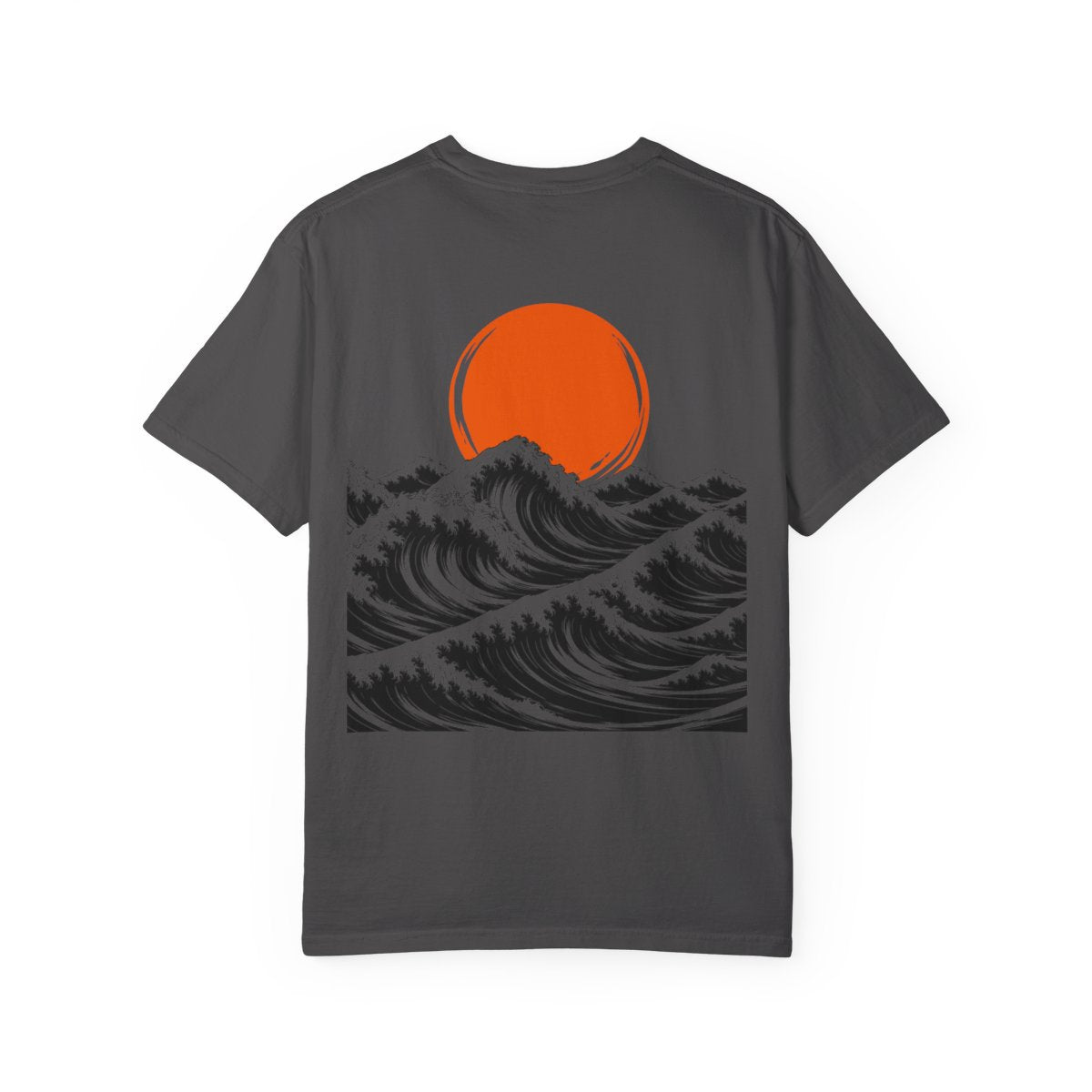 Japanese Wave II - Graphite back print