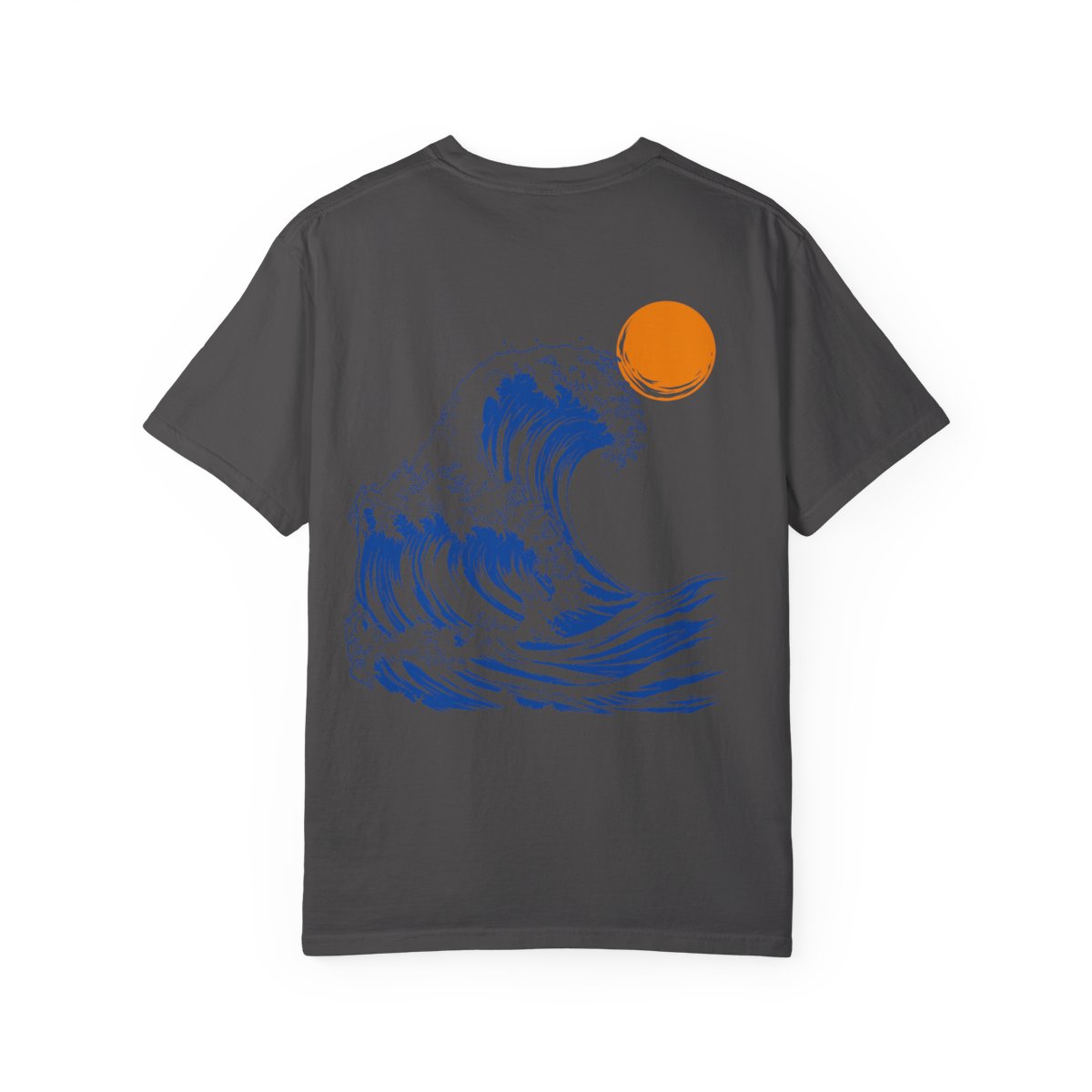 Japanese Wave - Graphite back print